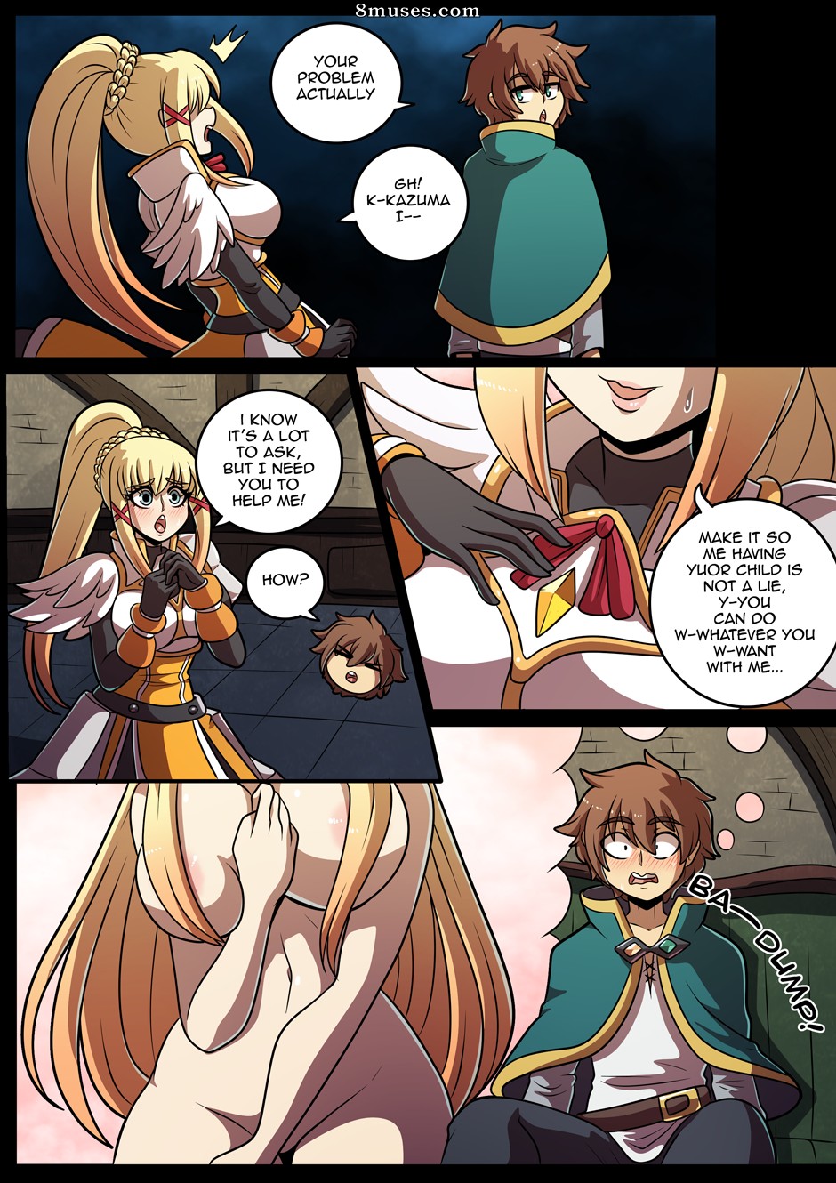 Kinkymation Comics - Konosubass - Busca de Escuridão! - Página 6