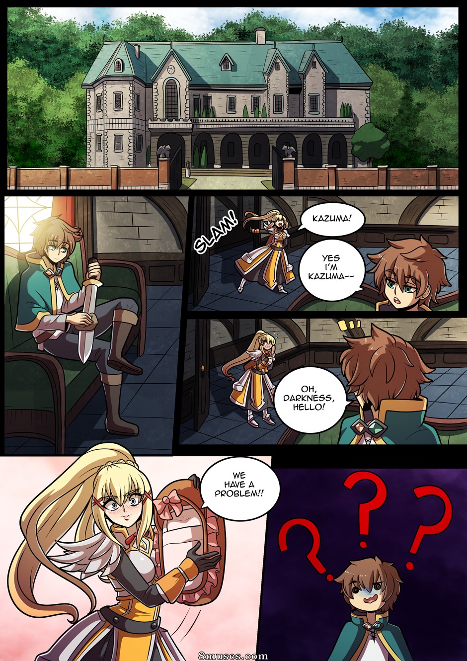 Kinkymation Comics - Konosubass - Busca de Escuridão! - Página 3