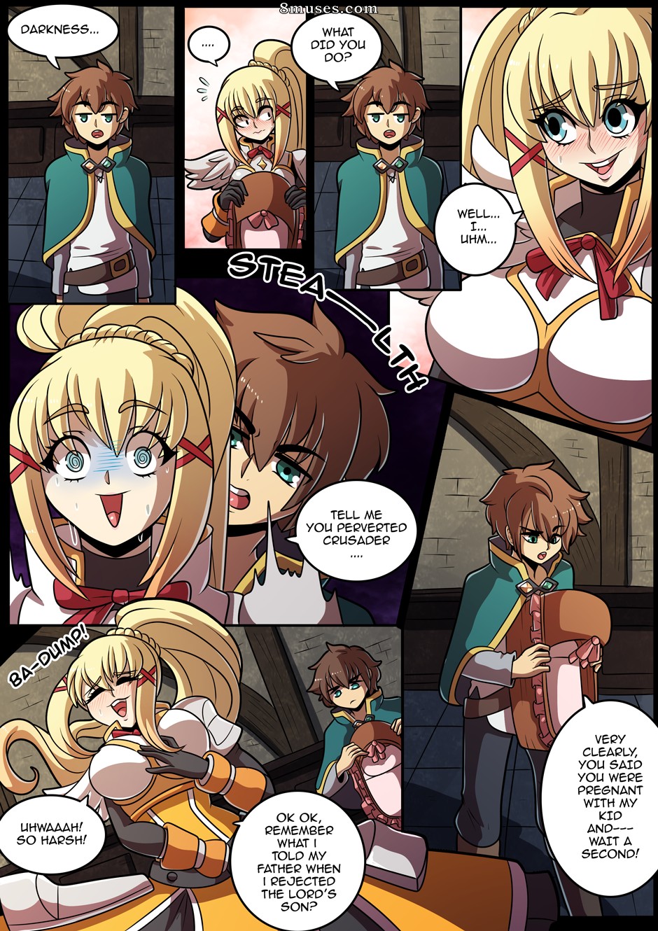 Kinkymation Comics - Konosubass - Busca de Escuridão! - Página 4