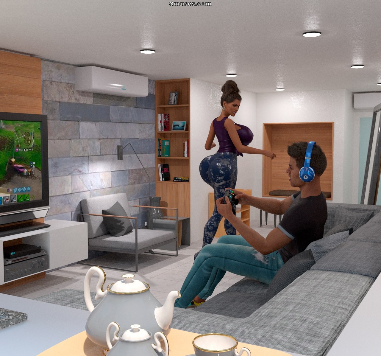 3DPOSE - The gamers wife - Page 9