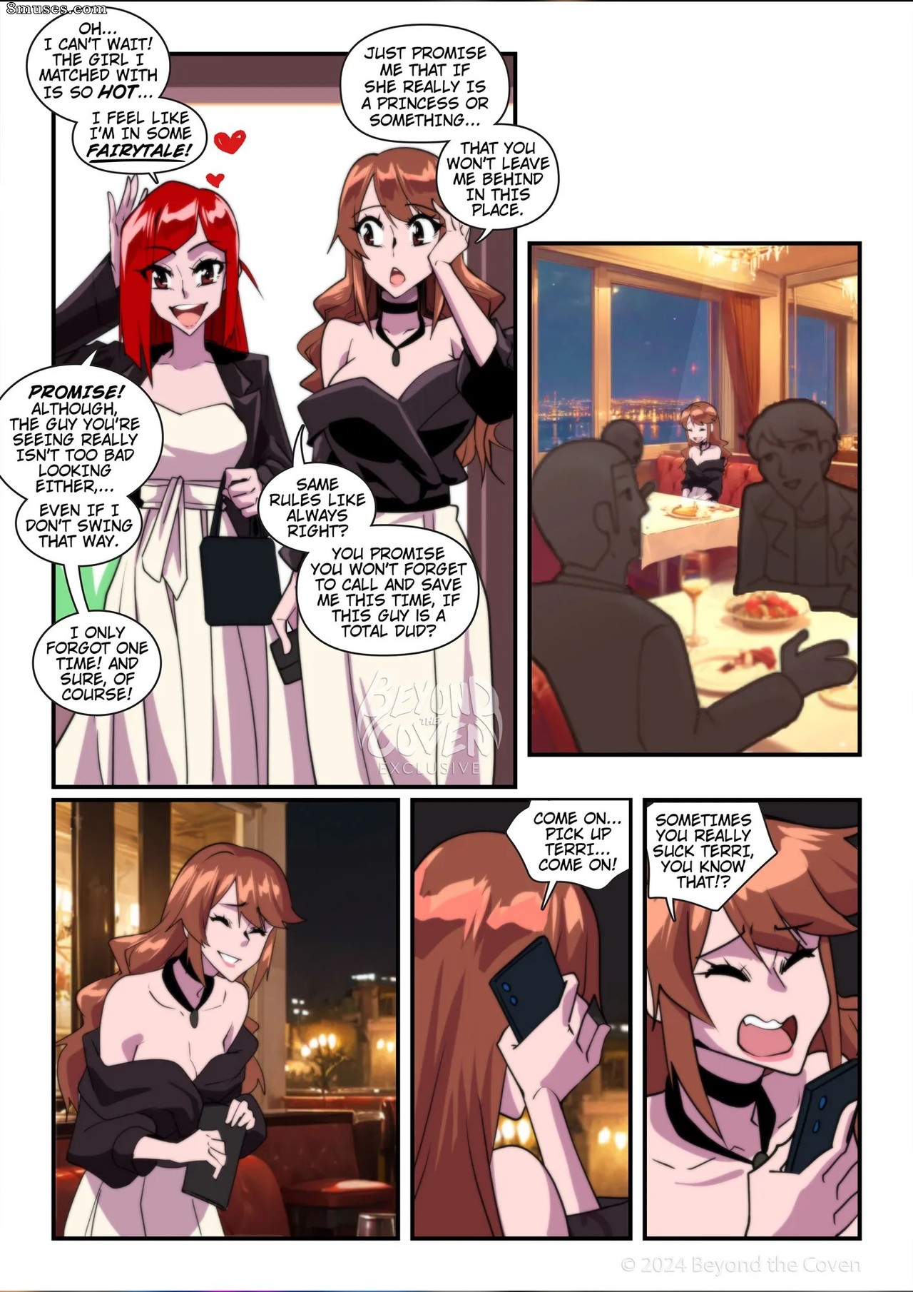 Aya Yanagisawa Comics - Noche de citas - Página 1