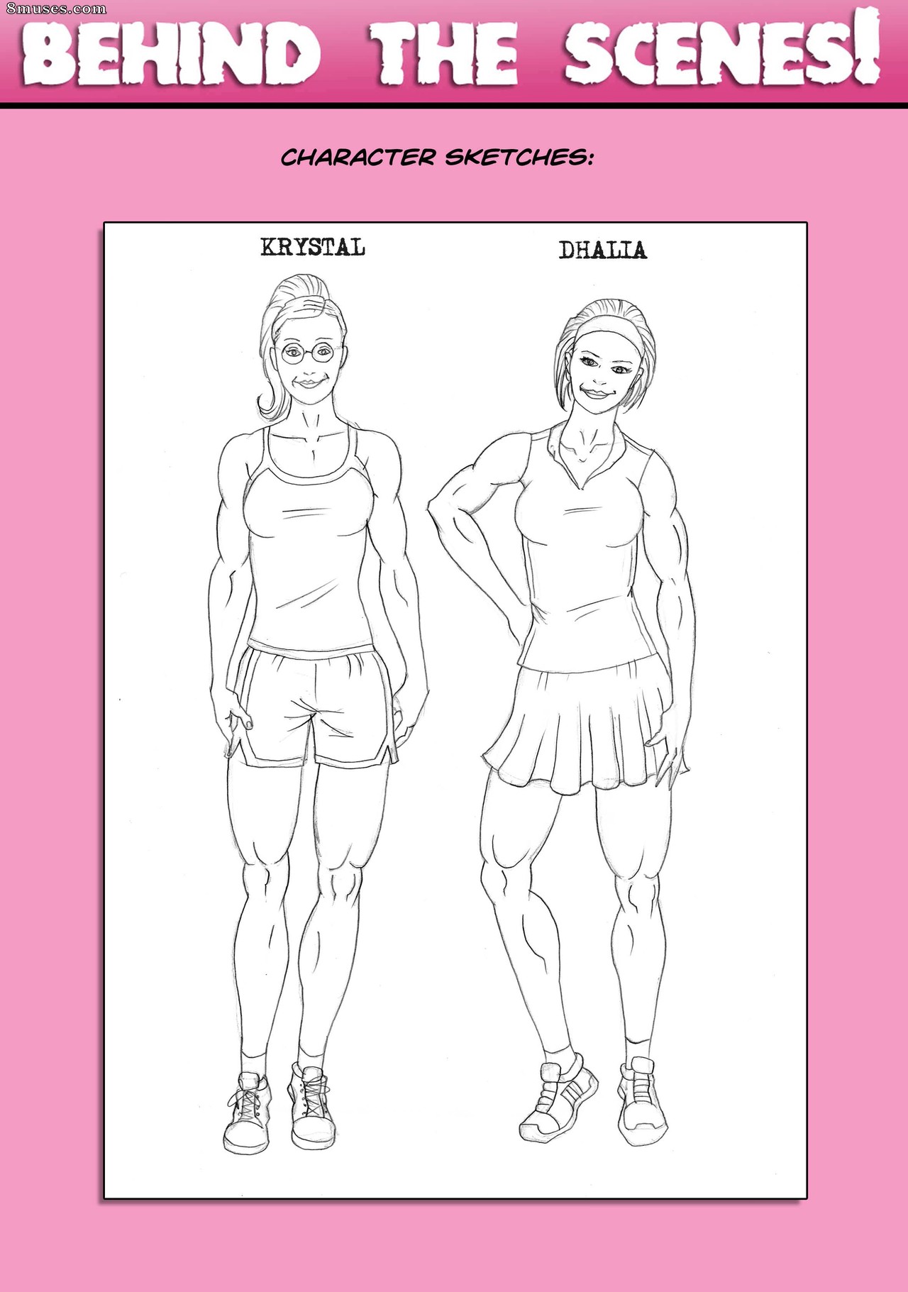 Frenesi de Músculos Femininos - Edição 4 - Página 37