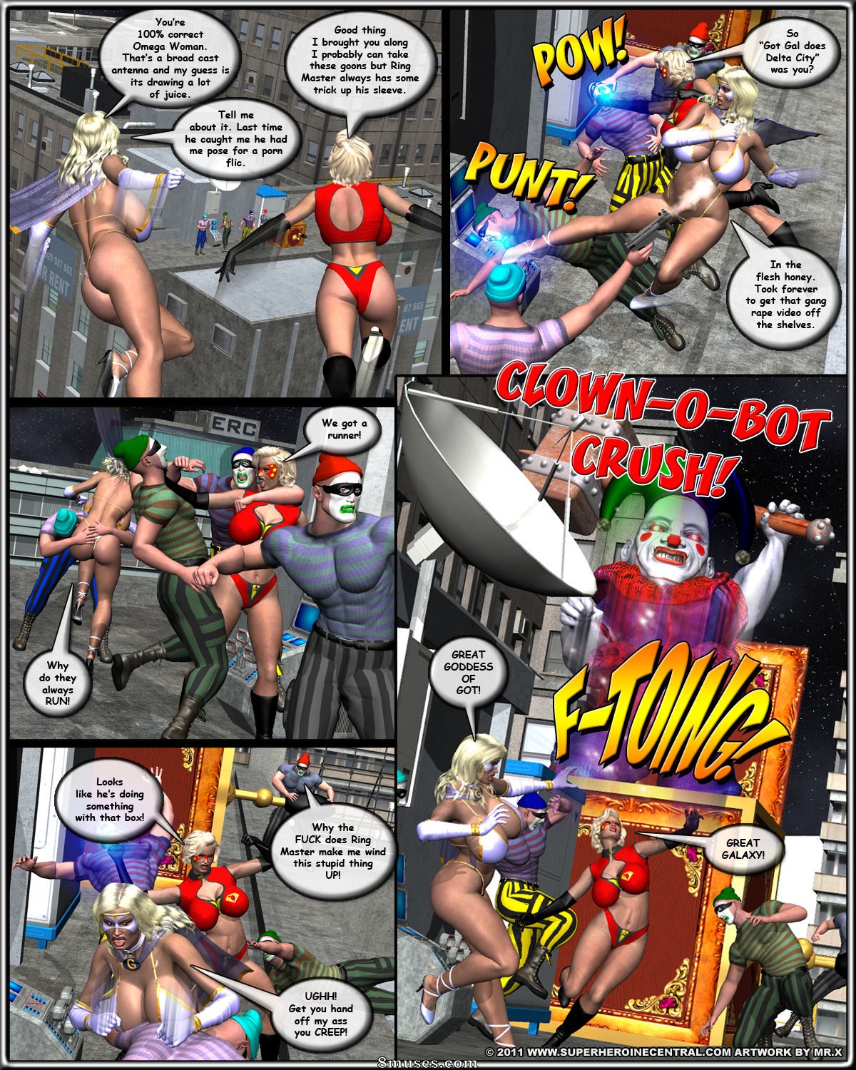 Superheroine Central Comics - Green Specter et Specter Girl - Le plus grand spectacle sur terre - Page 89