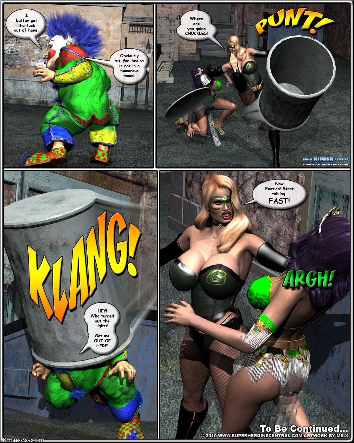 Superheroine Central Comics - Green Specter et Specter Girl - Le plus grand spectacle sur terre - Page 7