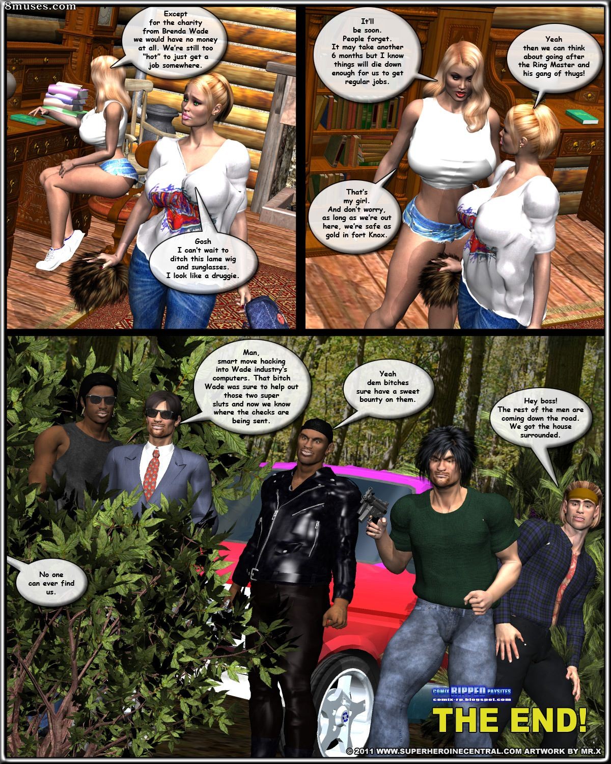 Superheroine Central Comics - Green Specter et Specter Girl - Le plus grand spectacle sur terre - Page 111