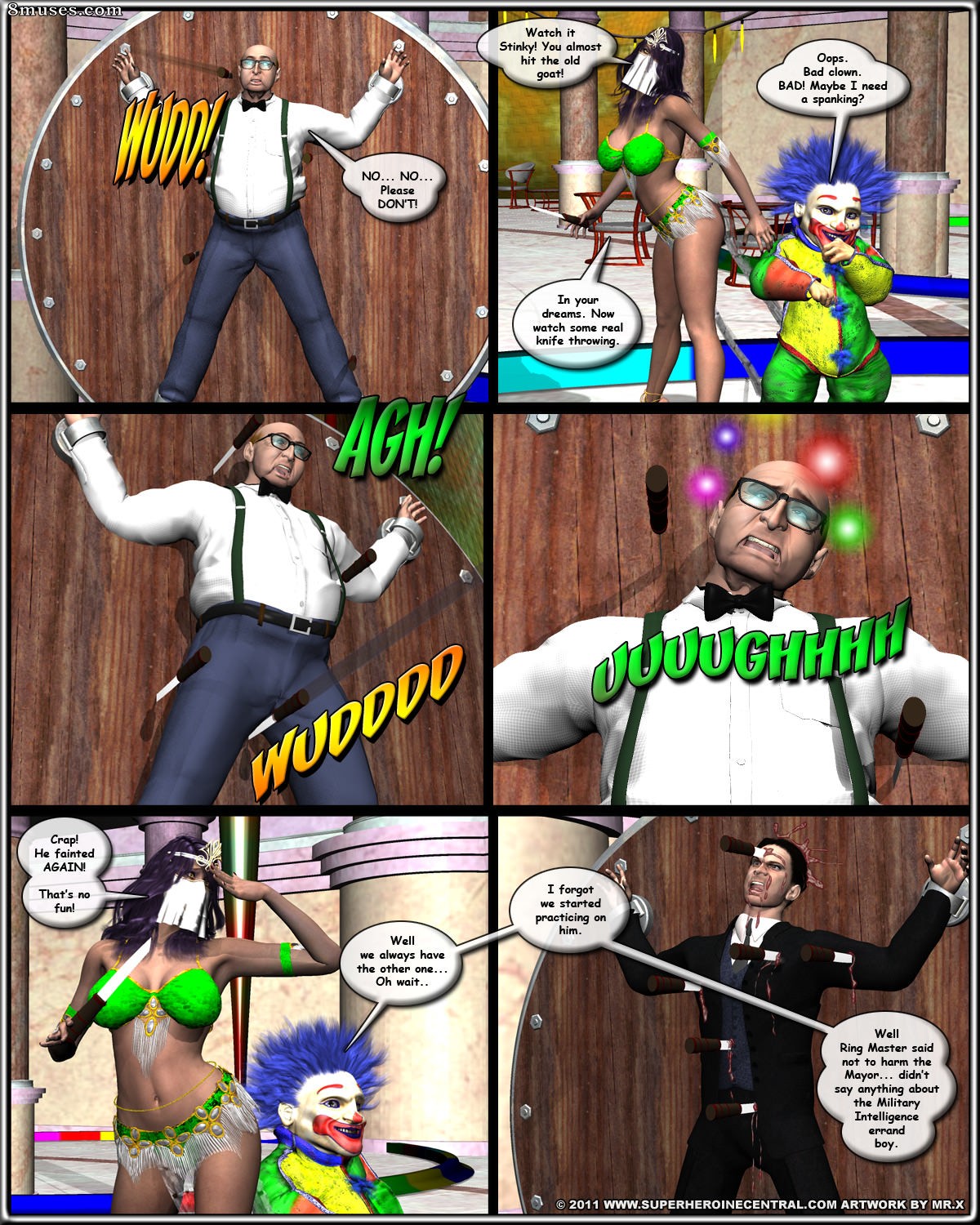 Superheroine Central Comics - Green Specter et Specter Girl - Le plus grand spectacle sur terre - Page 68