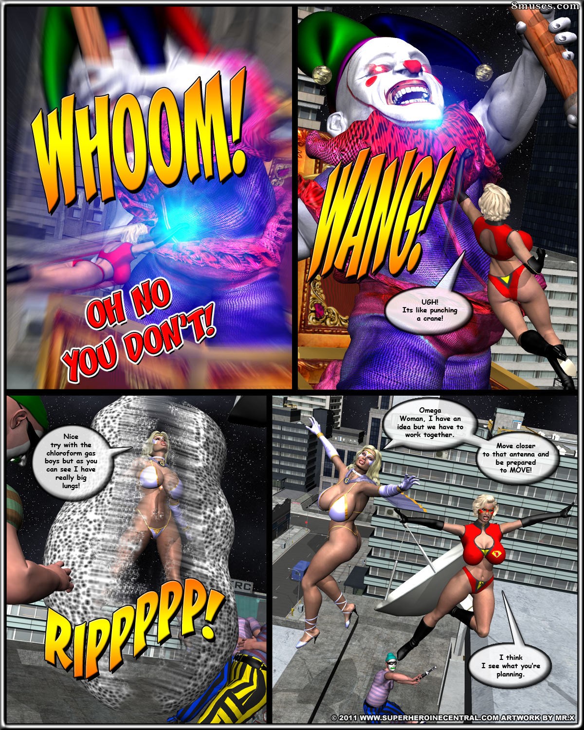 Superheroine Central Comics - Green Specter et Specter Girl - Le plus grand spectacle sur terre - Page 93
