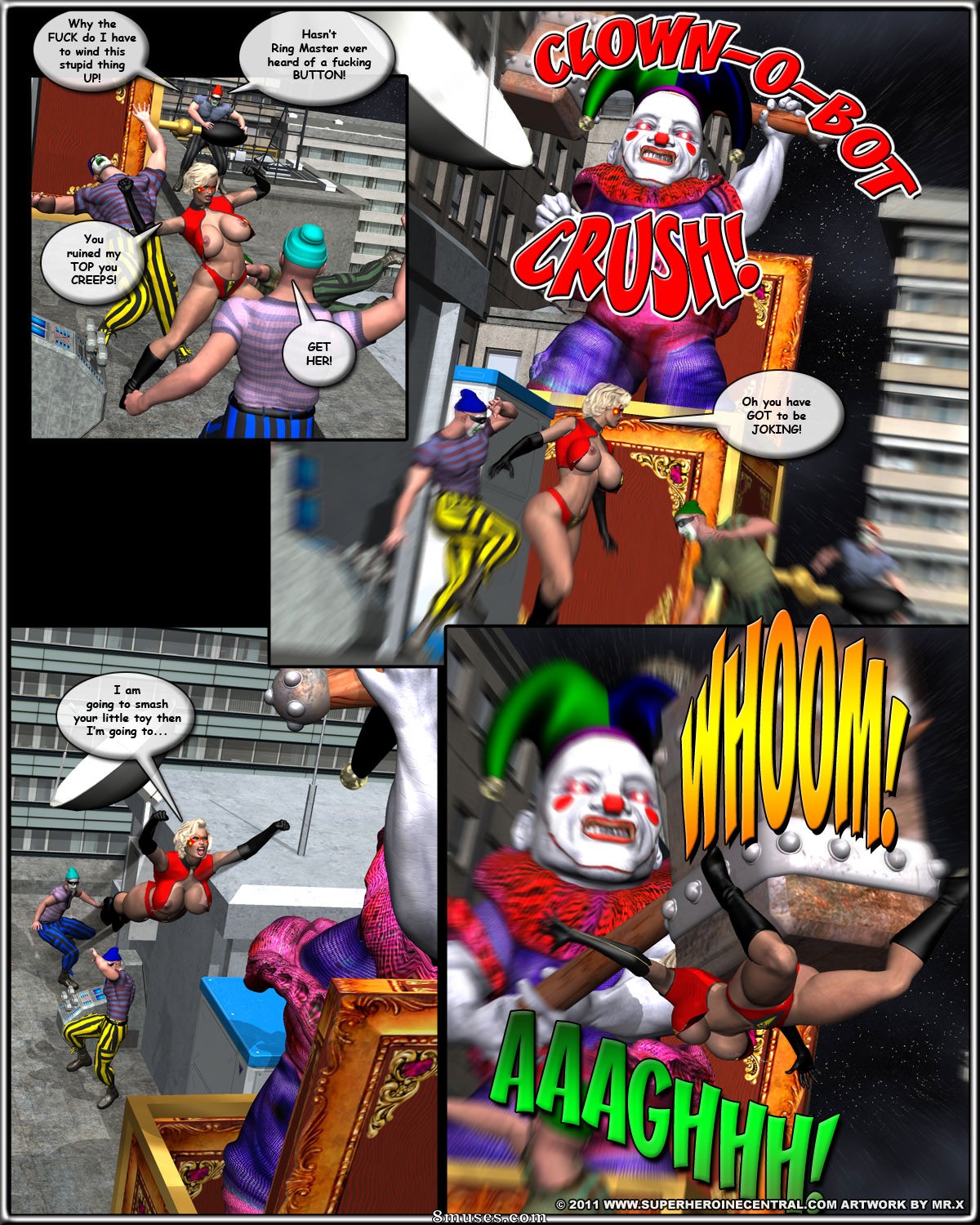 Superheroine Central Comics - Green Specter et Specter Girl - Le plus grand spectacle sur terre - Page 102