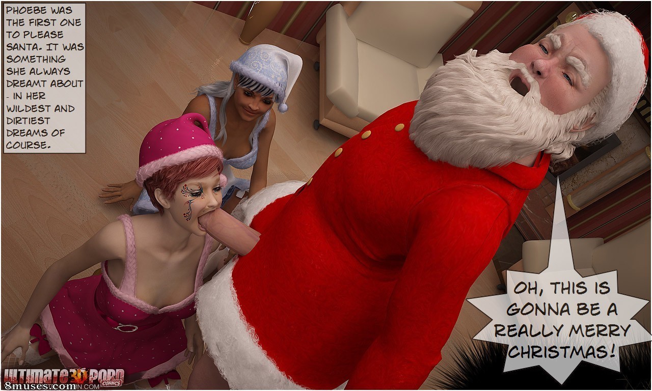 Ultimate3DPorn Comics - Cómo Santa celebró la Navidad - Página 13
