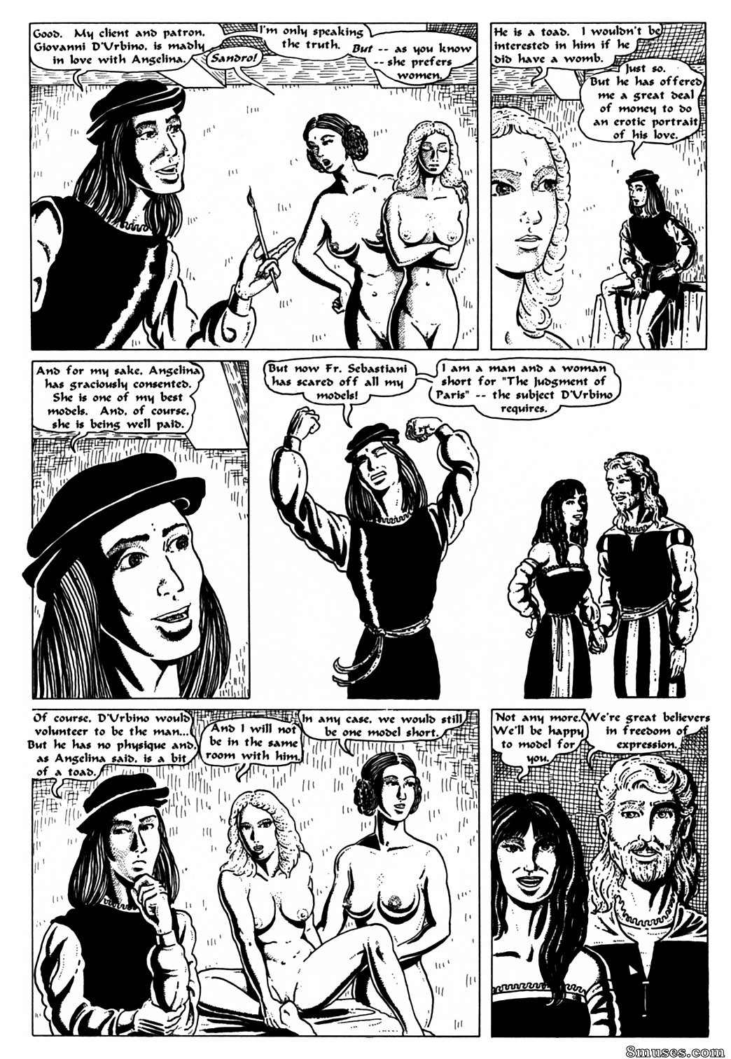 Romances gráficos - Masturbadores no tempo - Página 94