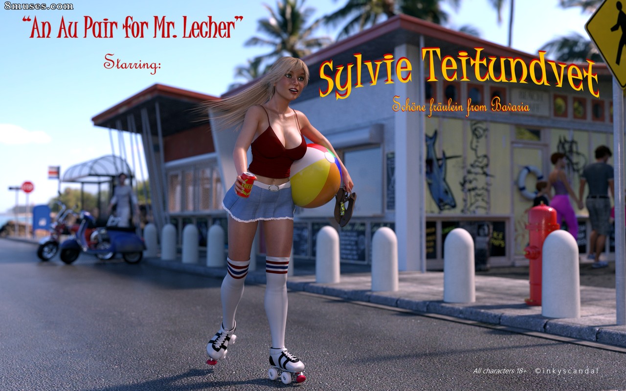 Inkyscandal - An Au Pair For Mr. Lecher - Sylvie Teitundvet - Page 1
