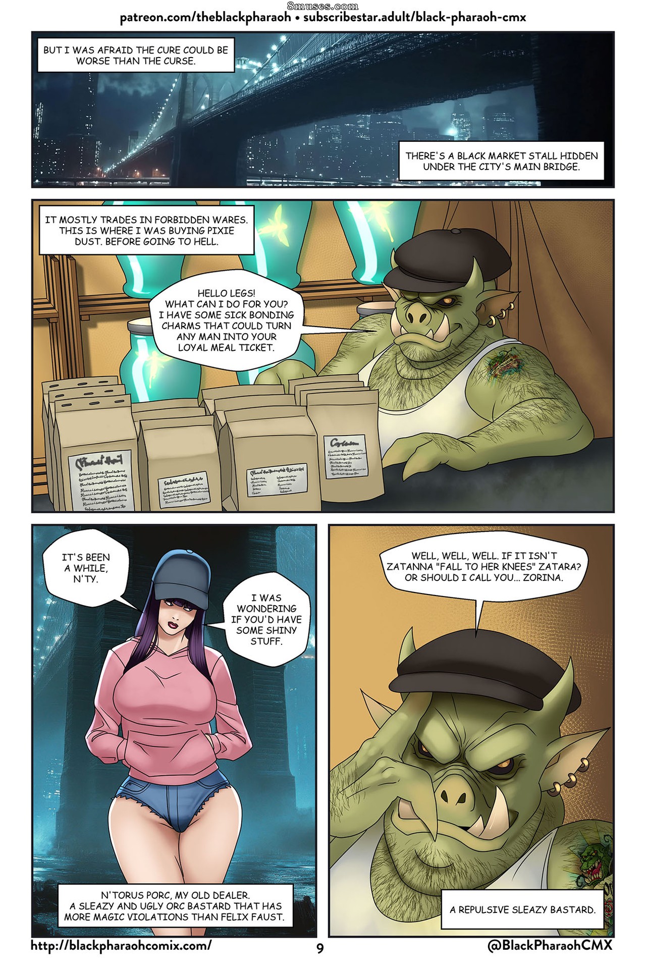 The Black Pharaoh - Live Madam, Evil - Page 10