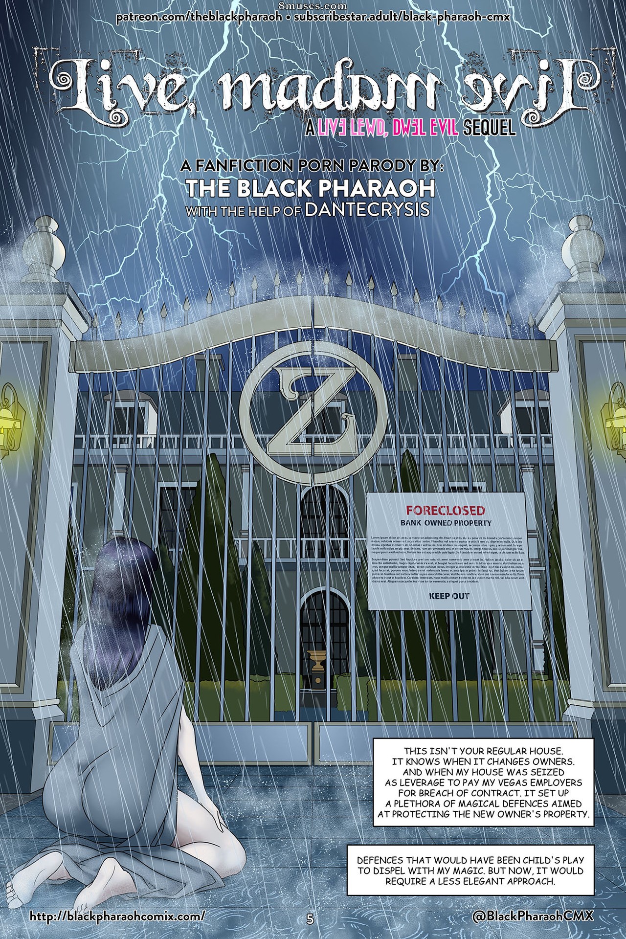The Black Pharaoh - Live Madam, Evil - Page 6