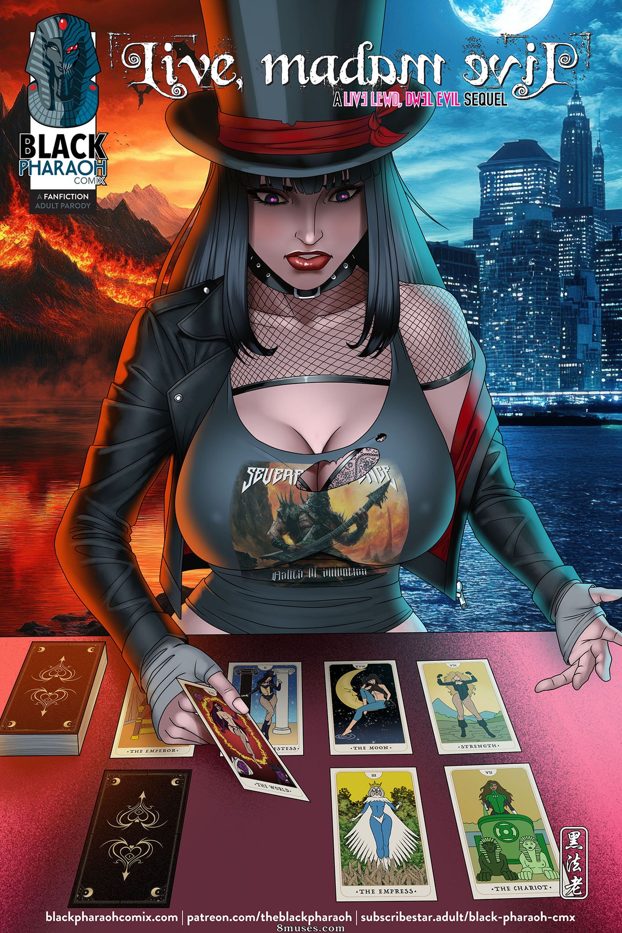 The Black Pharaoh - Live Madam, Evil - Page 1