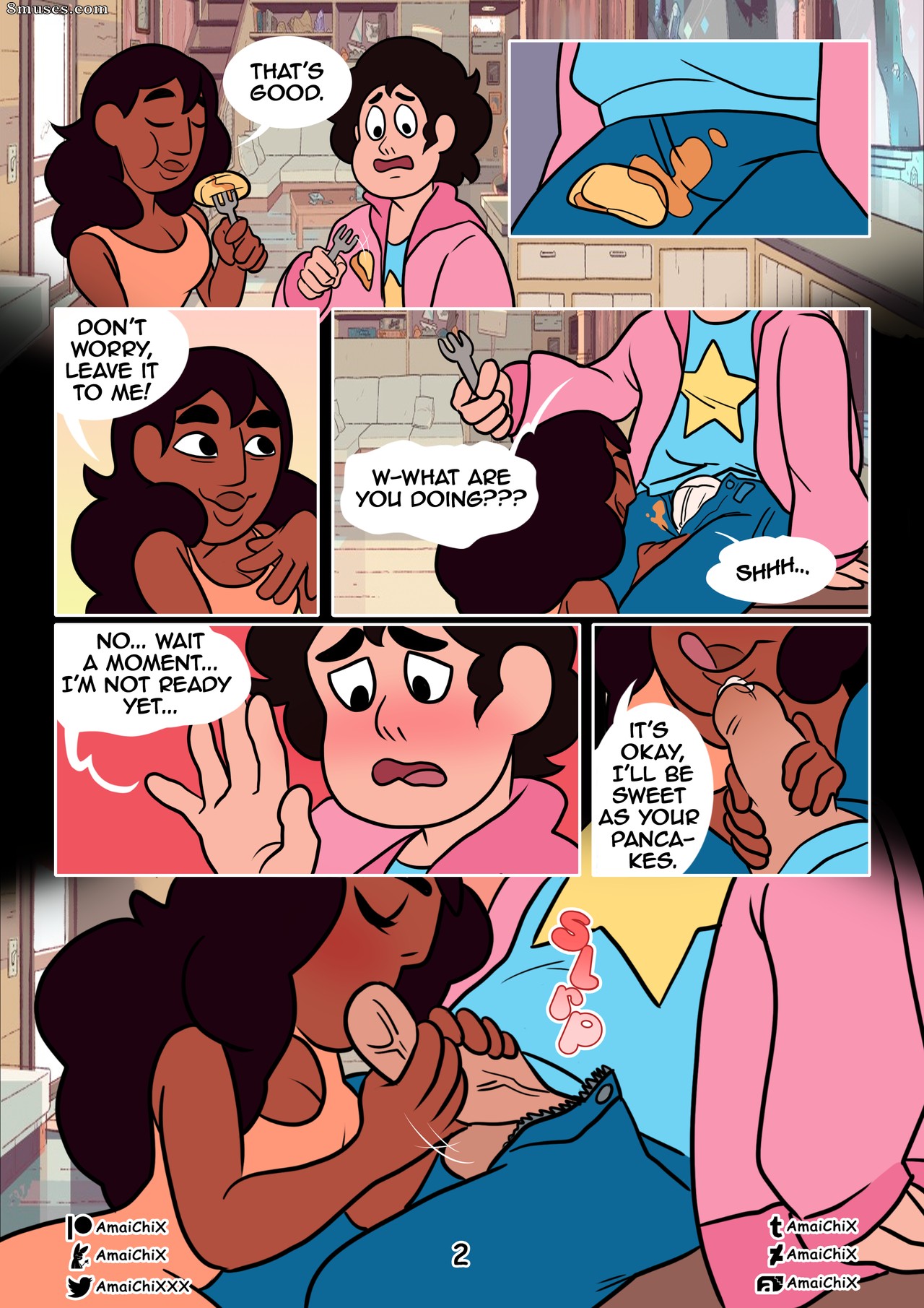 AmaiChiX - Hot Pancakes - Page 5