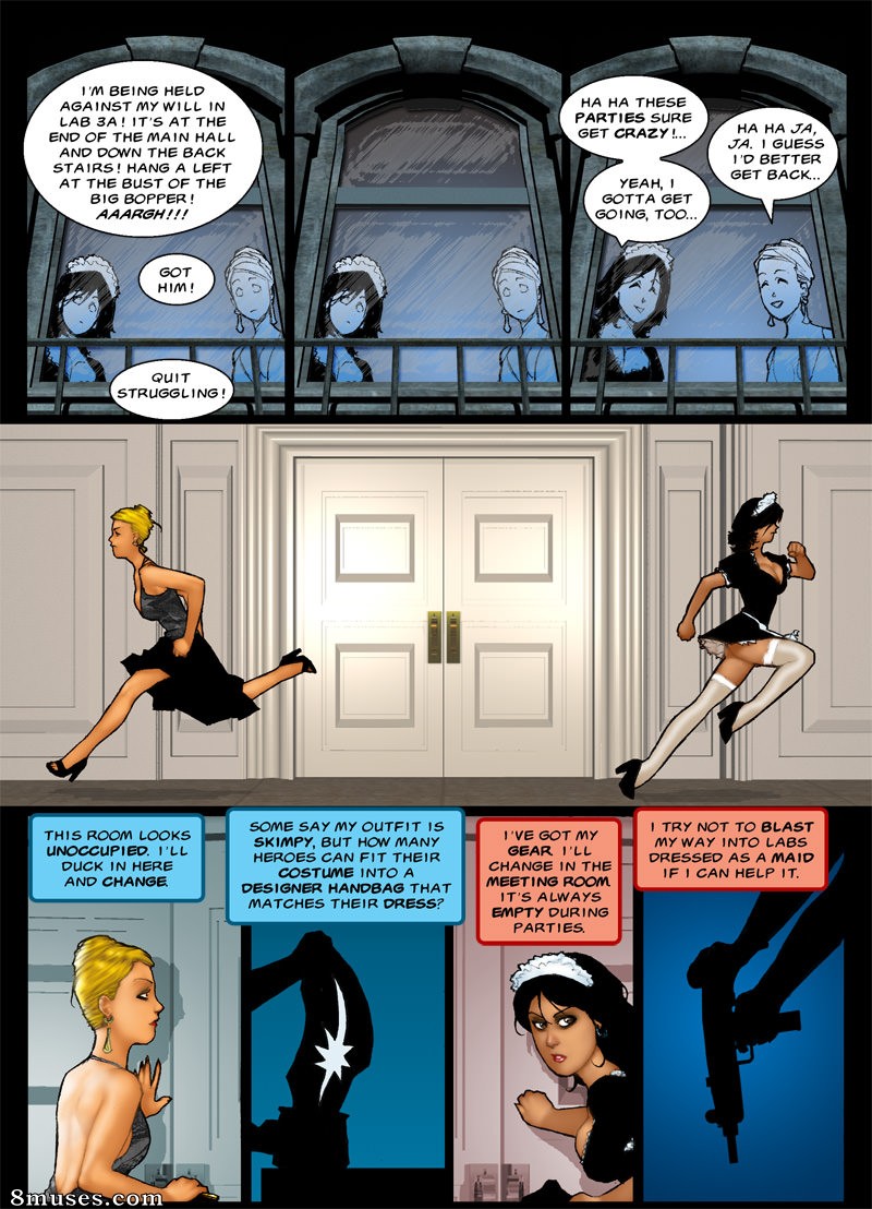 Sean Harrington Comics - Espionaje con Flare - Página 8