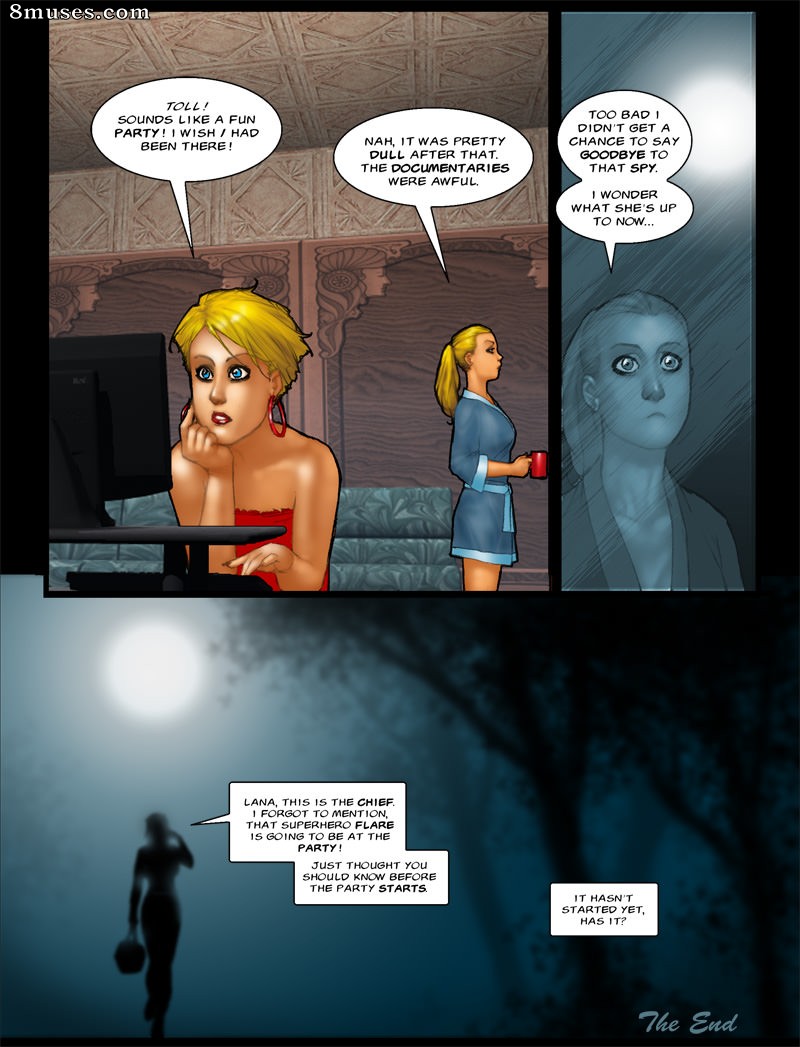 Sean Harrington Comics - Espionagem com Flare - Página 24