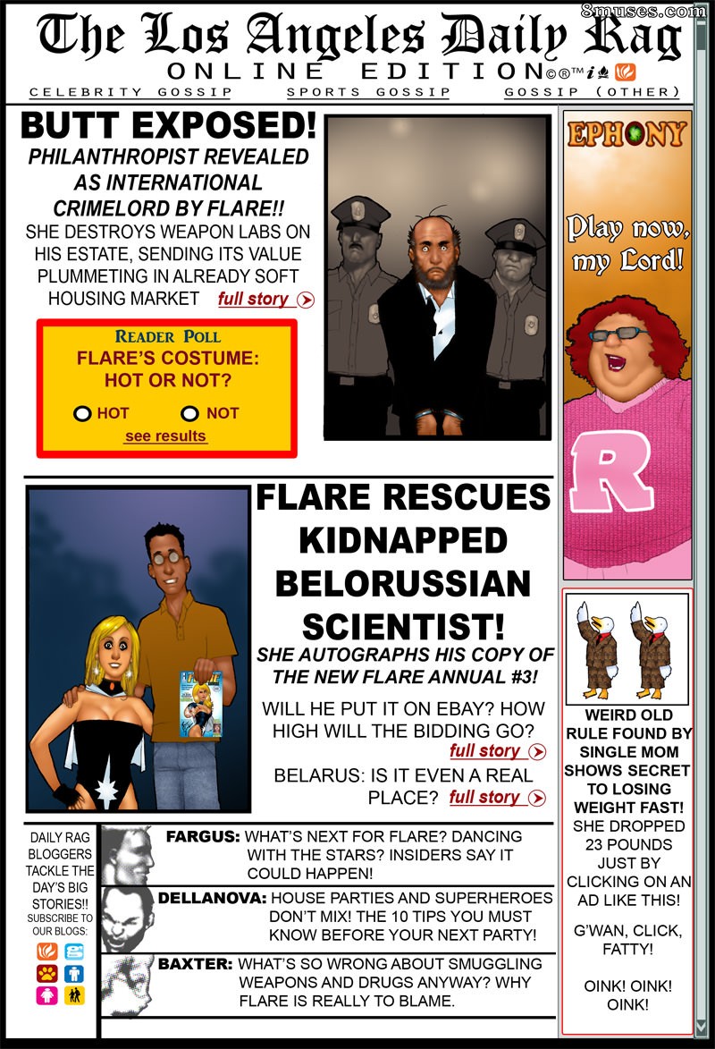 Sean Harrington Comics - Espionagem com Flare - Página 23