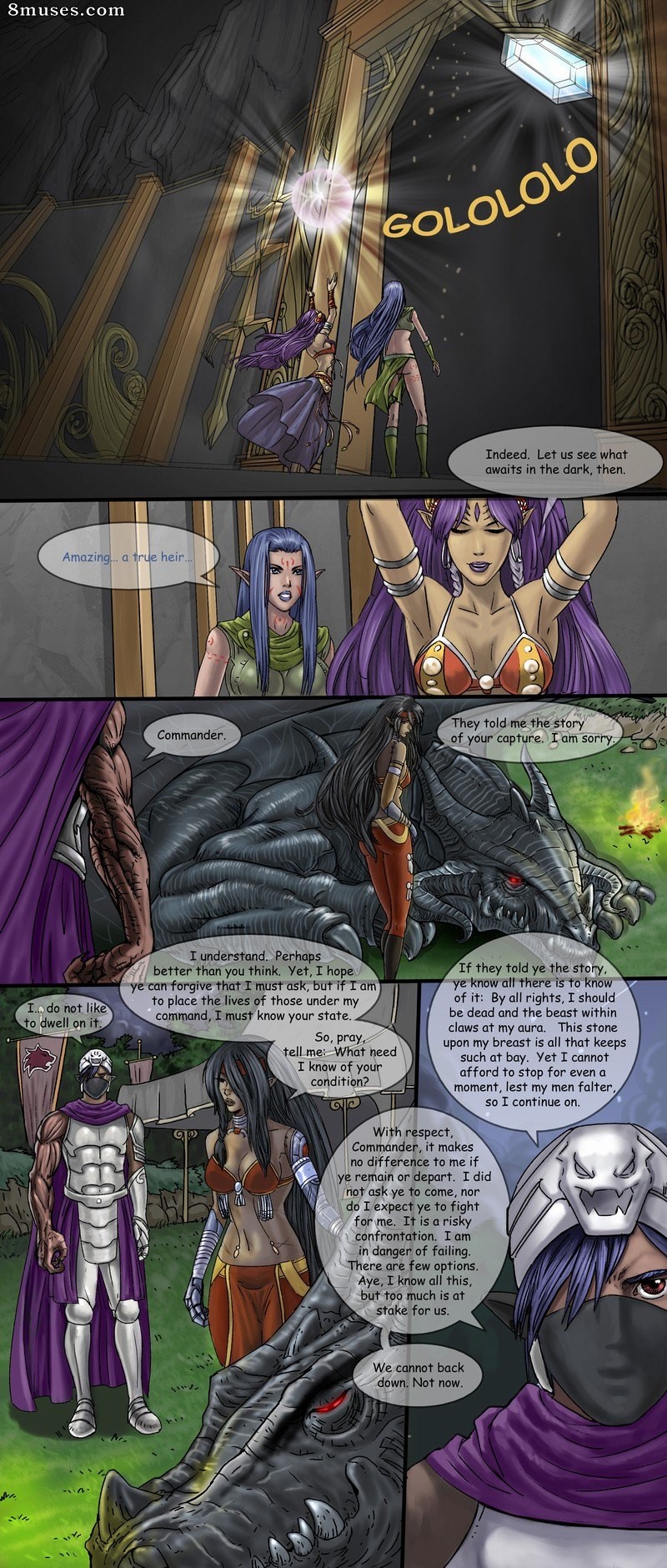 Rêverie diurne - Chapitre 8 - Chevalier divin - Page 52
