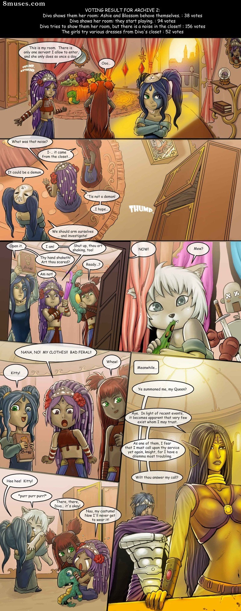 Rêverie diurne - Chapitre 8 - Chevalier divin - Page 92
