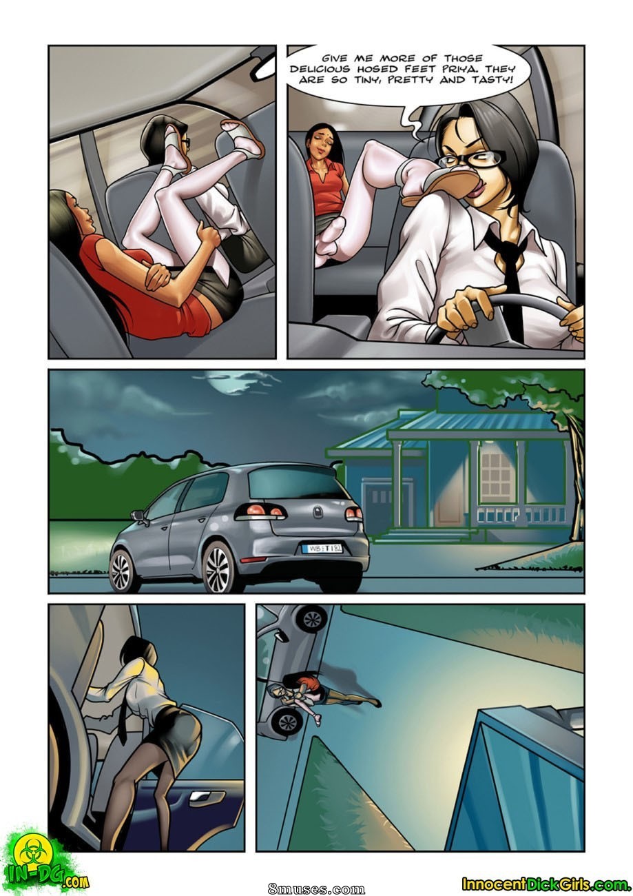 Innocent Dickgirls Comics - College 4.0 - Page 8