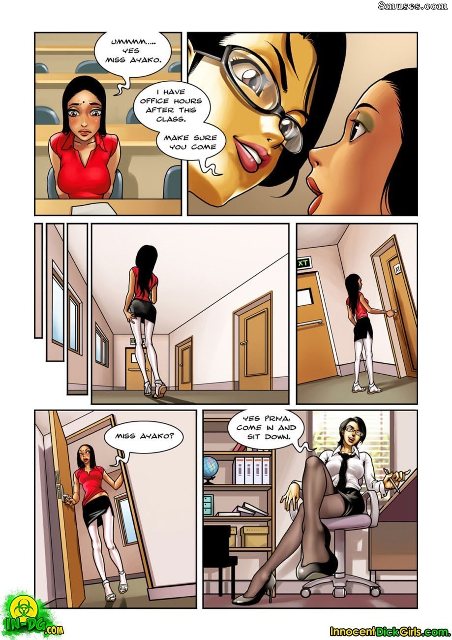 Innocent Dickgirls Comics - College 4.0 - Page 3