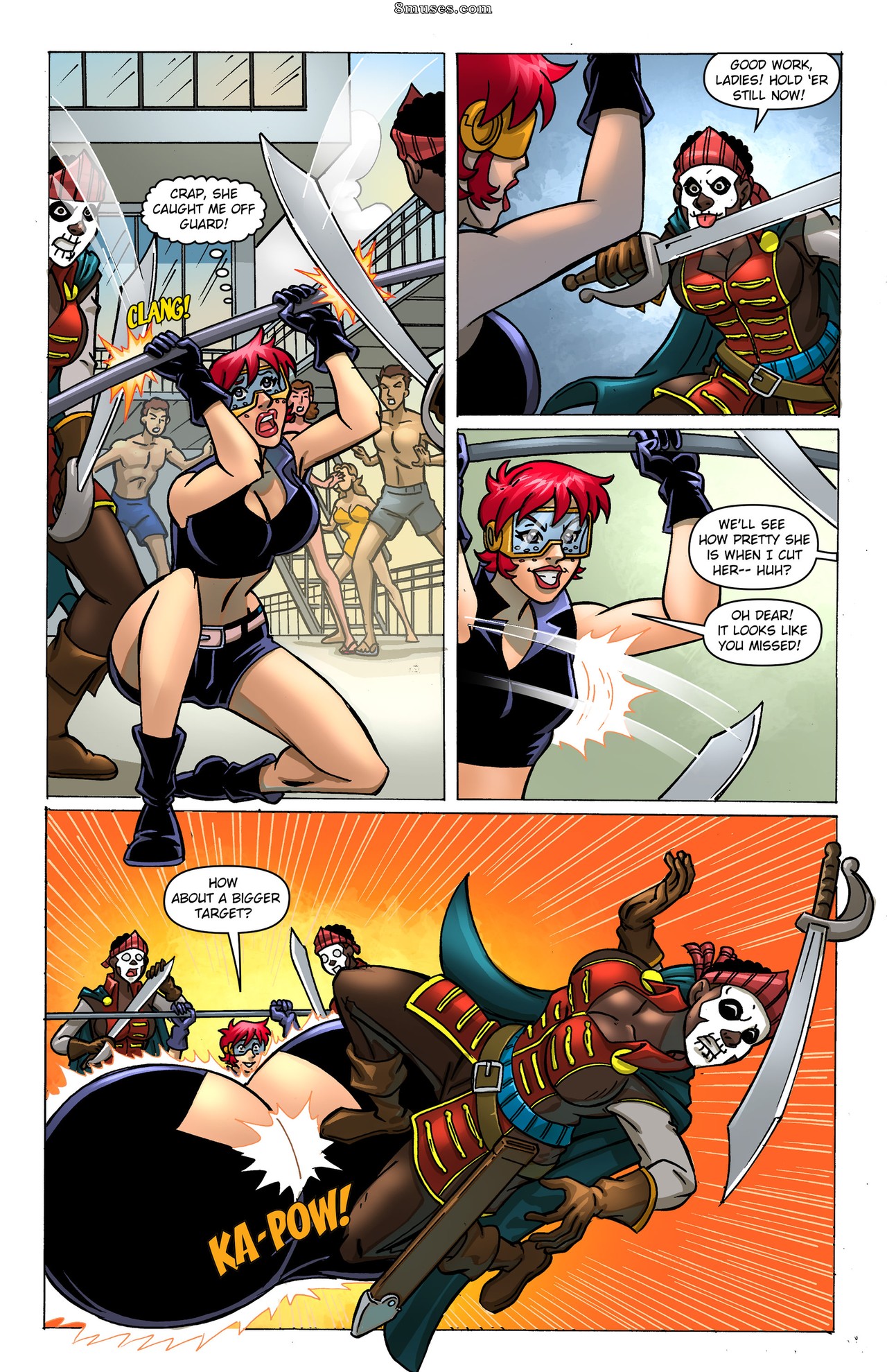 Expansionfan Comics - Cleavage Crusader 7 - Page 8