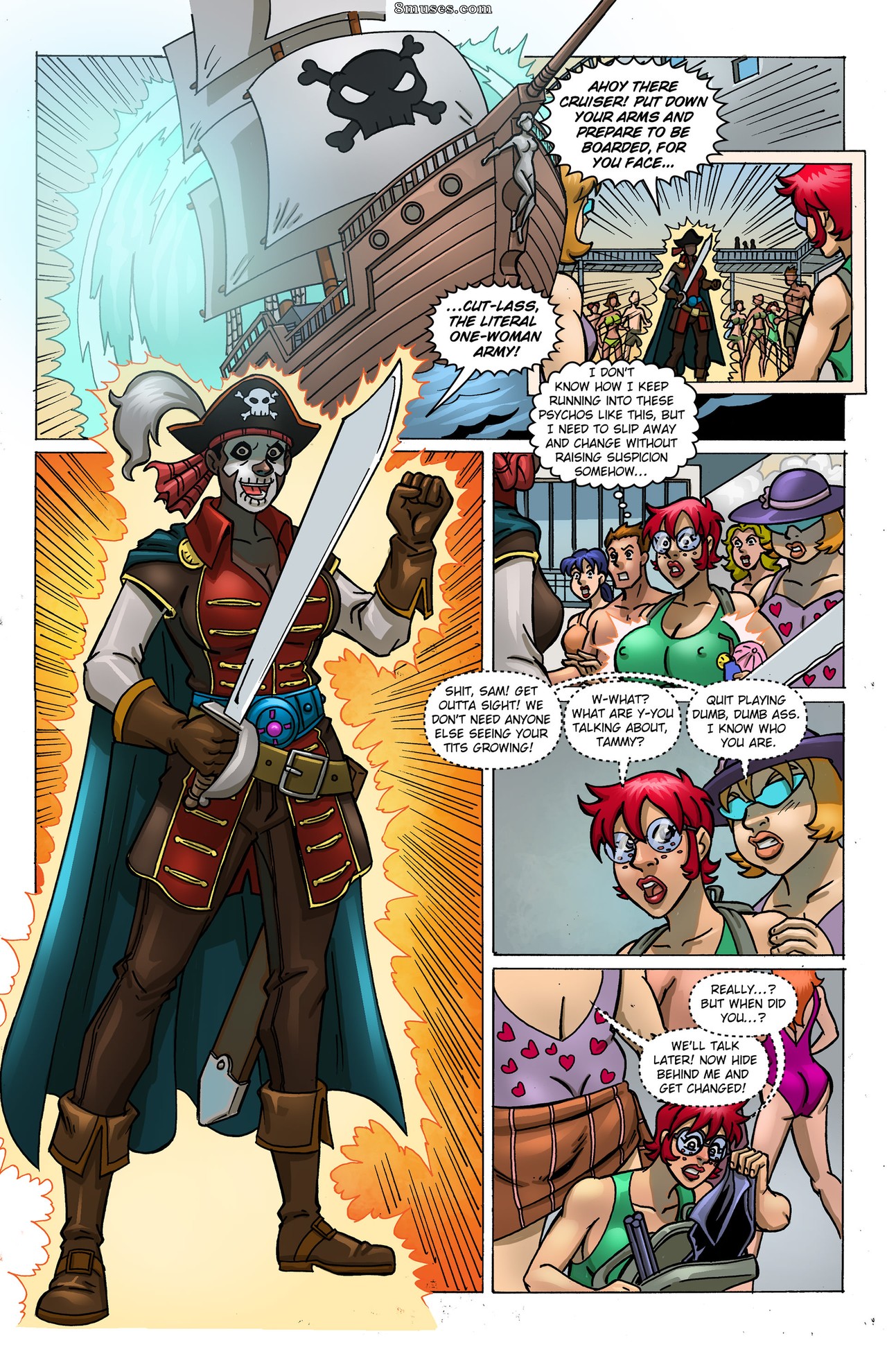 Expansionfan Comics - Cleavage Crusader 7 - Page 6