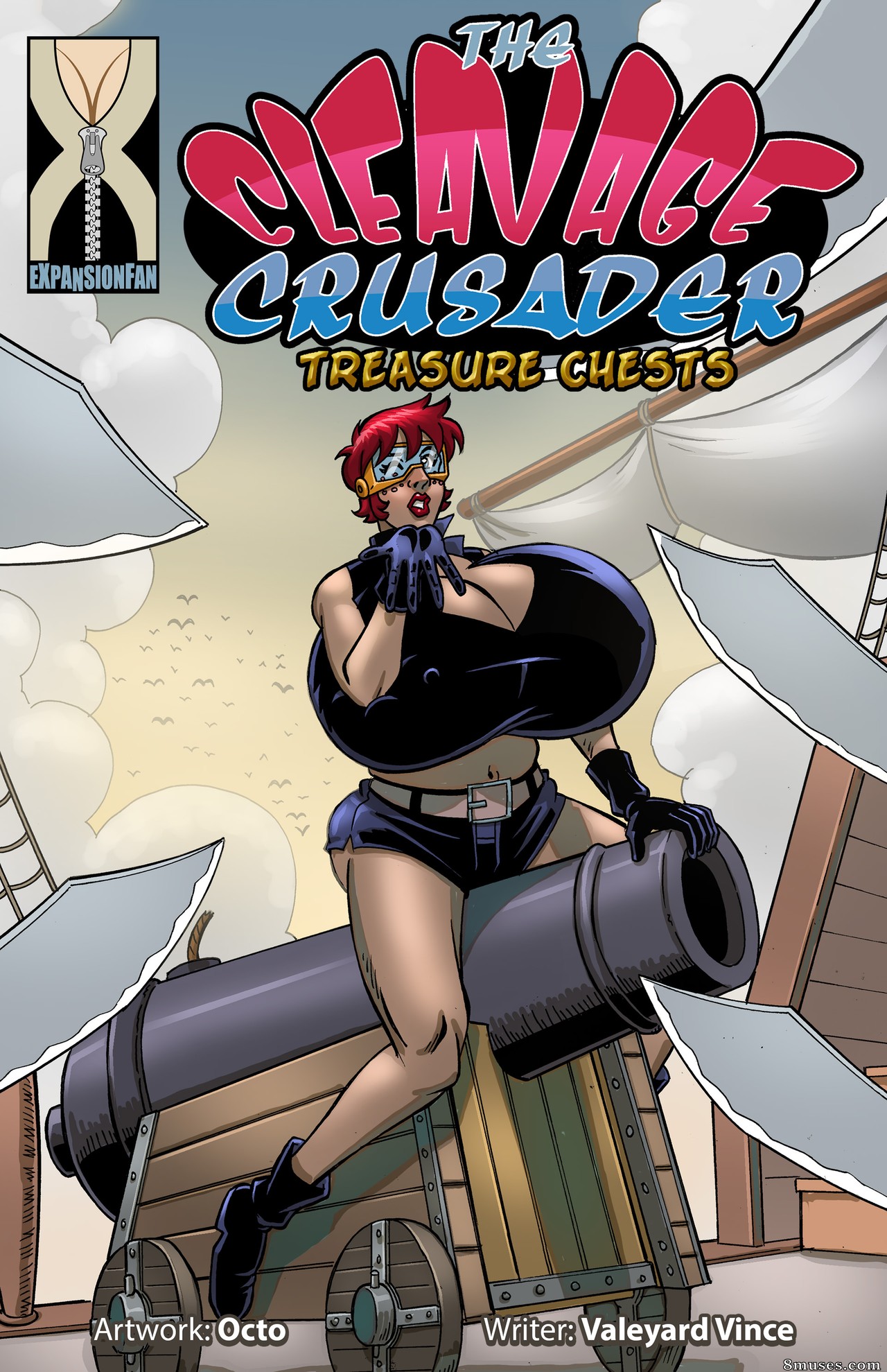 Expansionfan Comics - Cleavage Crusader 7 - Page 1