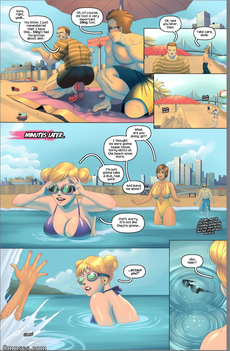 Tracy Scops Comics - Sandy versus Água - Página 4