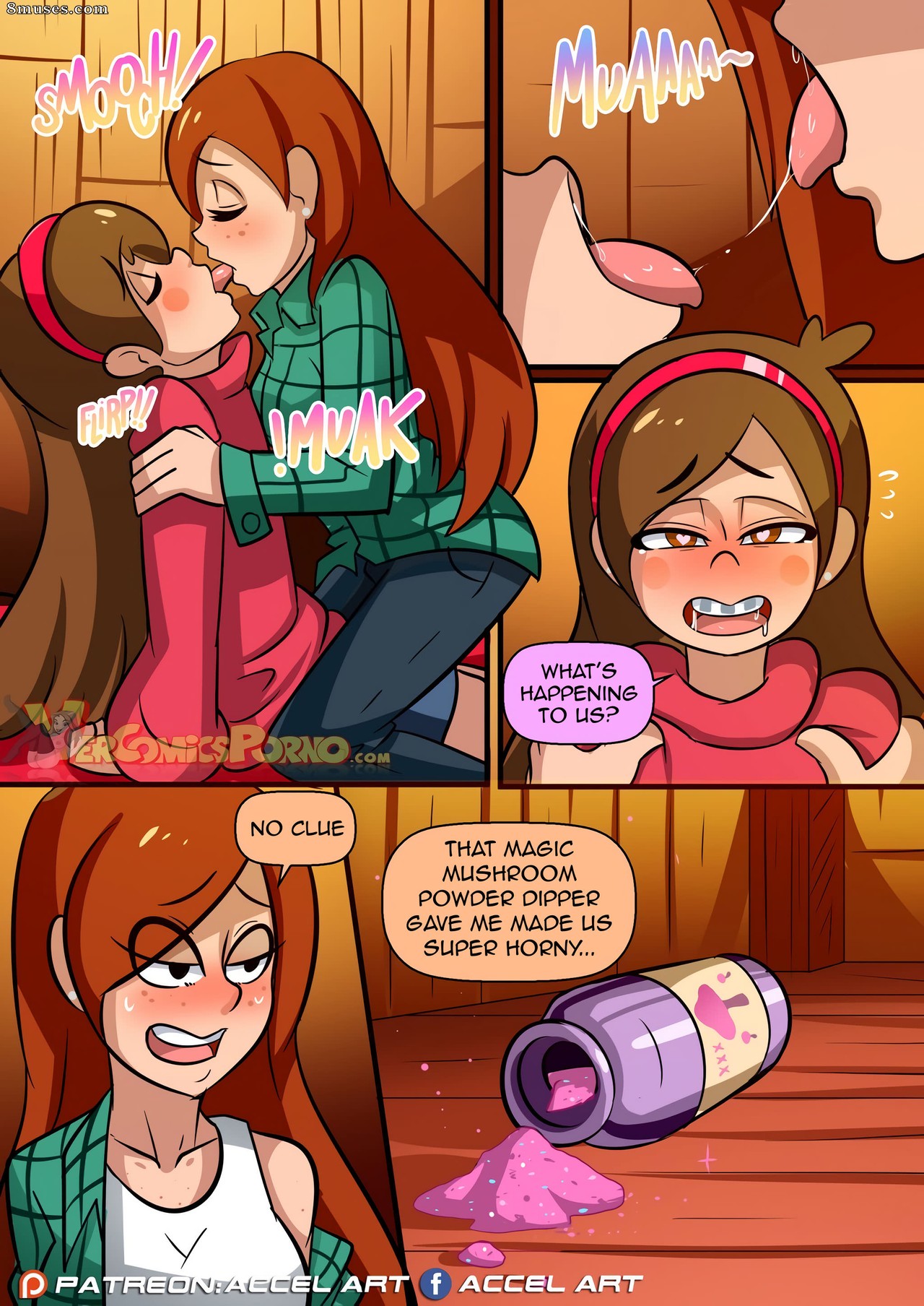 Accel Art Comics - Lições de Wendy - Página 3