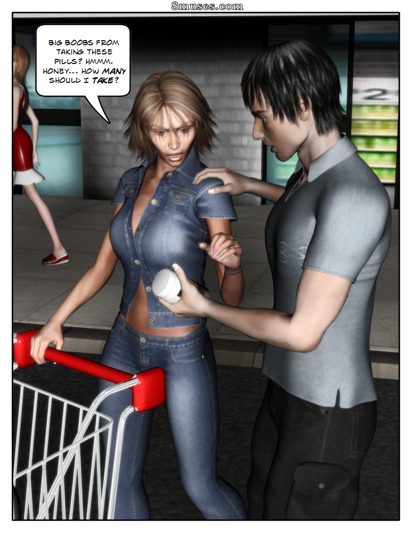 BE Giantess - Big Shopping Trip - Page 6