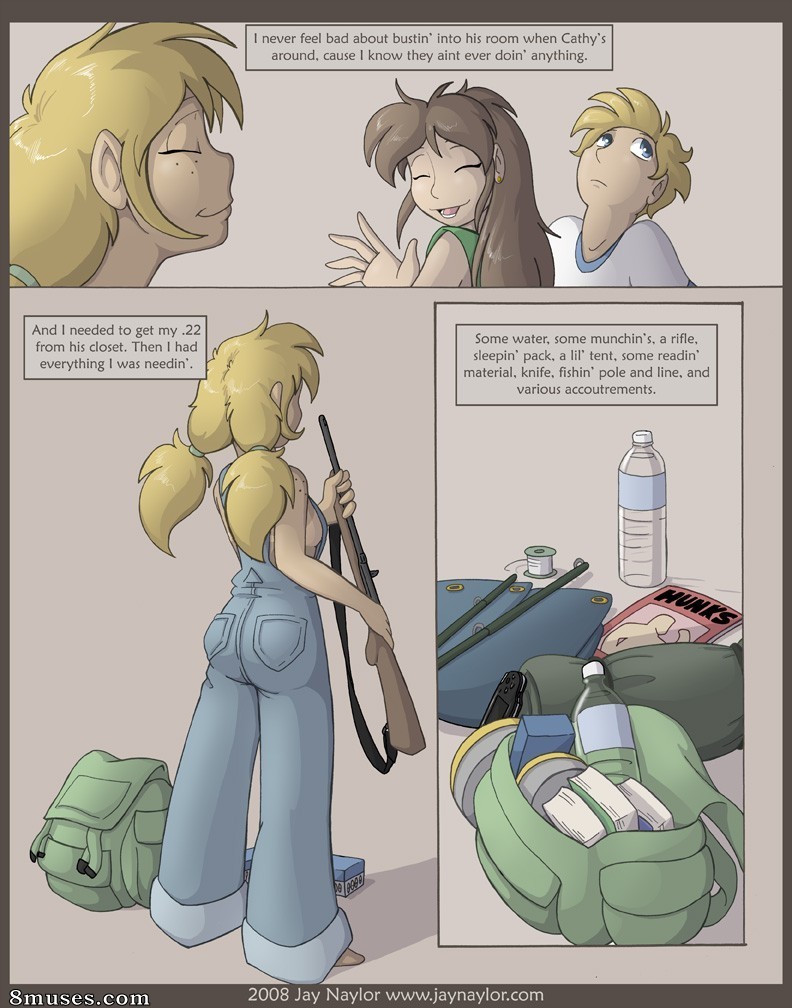 Adult Comix - The Adventures of Huckleberry Ann 02 - Page 8