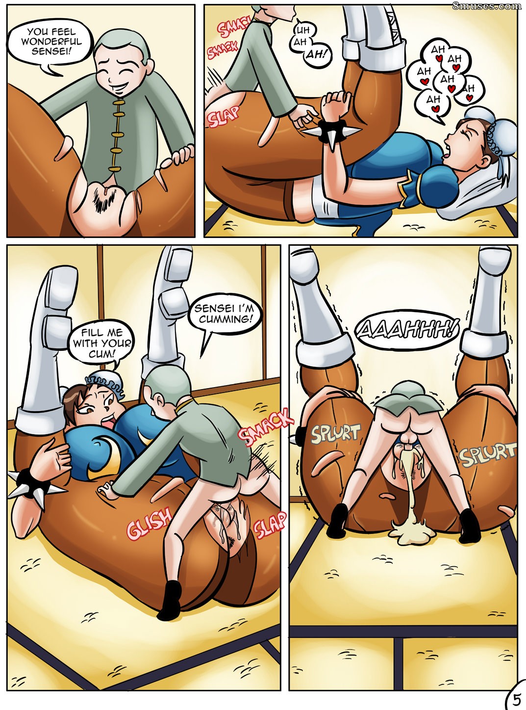 Glassfish Comics - Chun-Li Private Lesson - Page 6
