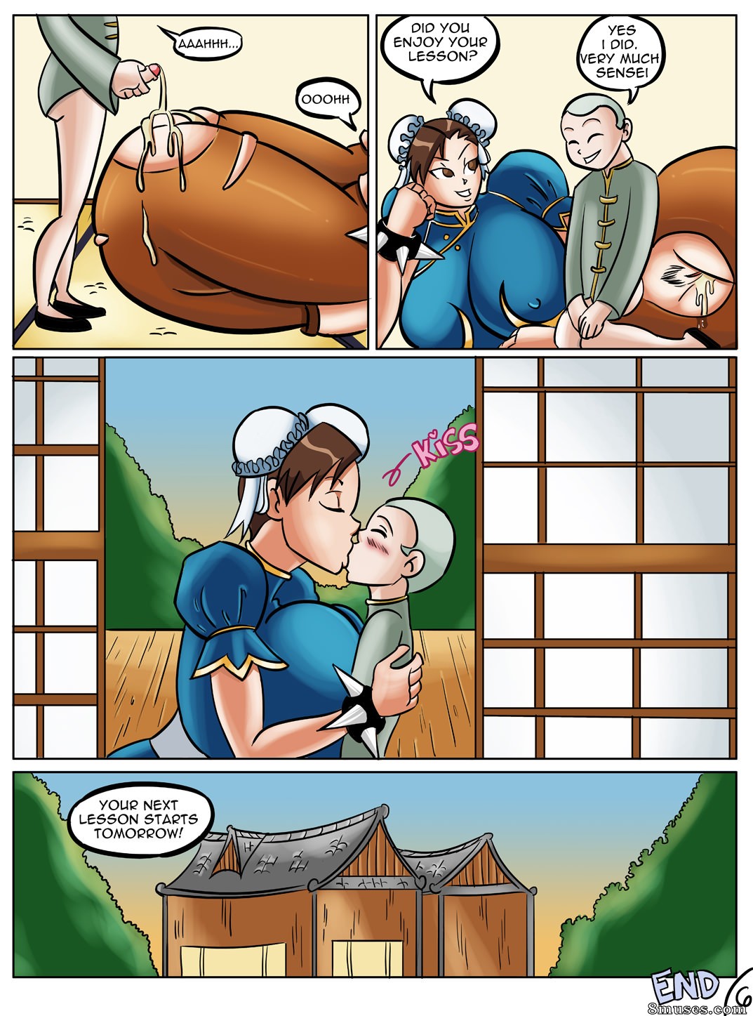 Glassfish Comics - Chun-Li Private Lesson - Page 7