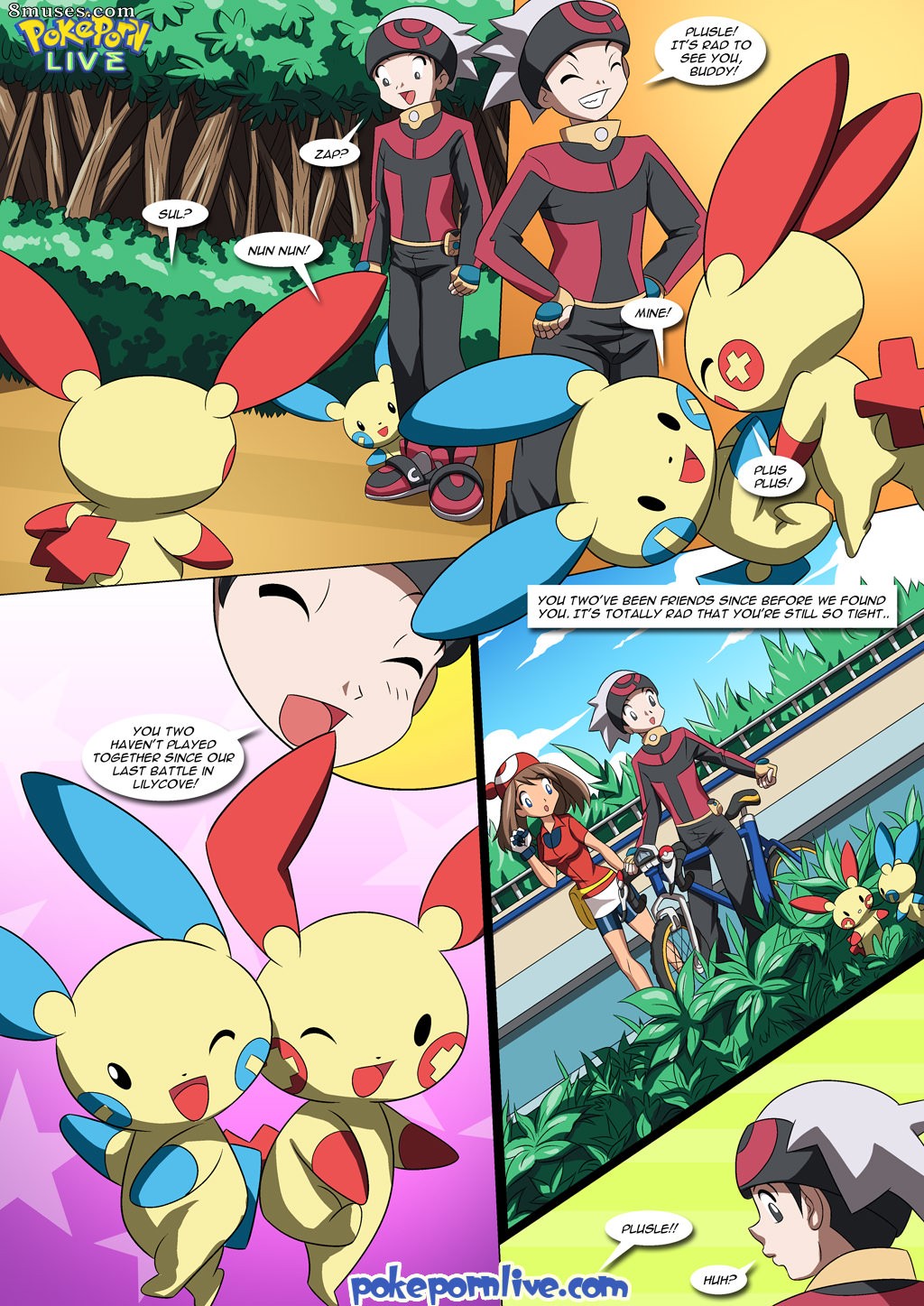 PokepornLive Comics - Secret Bases - Page 4