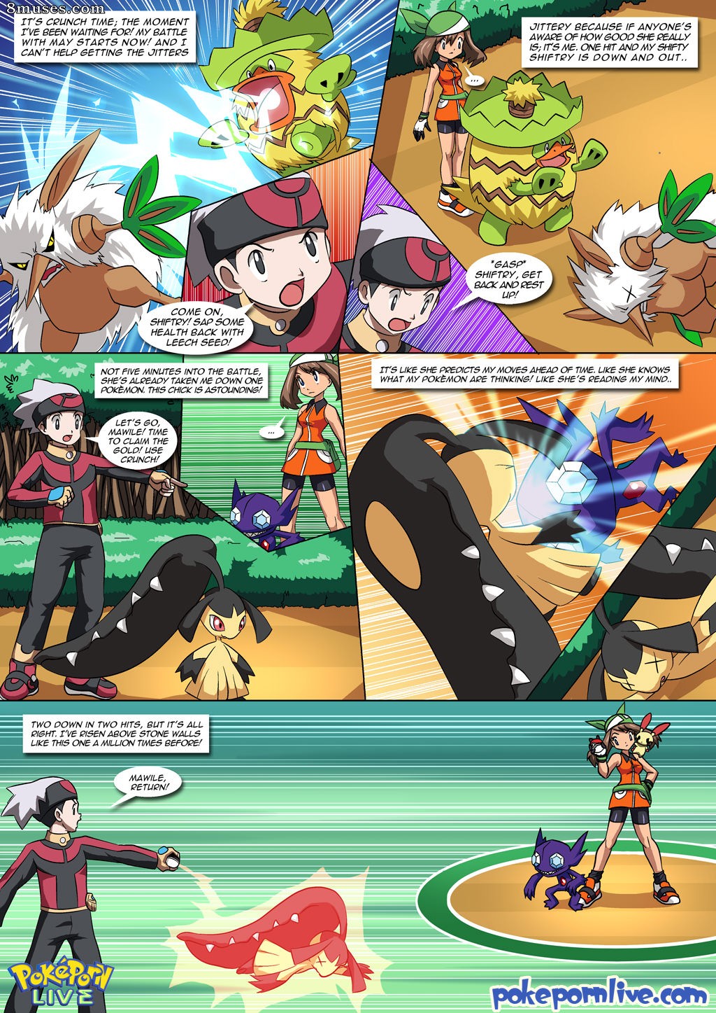 PokepornLive Comics - Secret Bases - Page 9