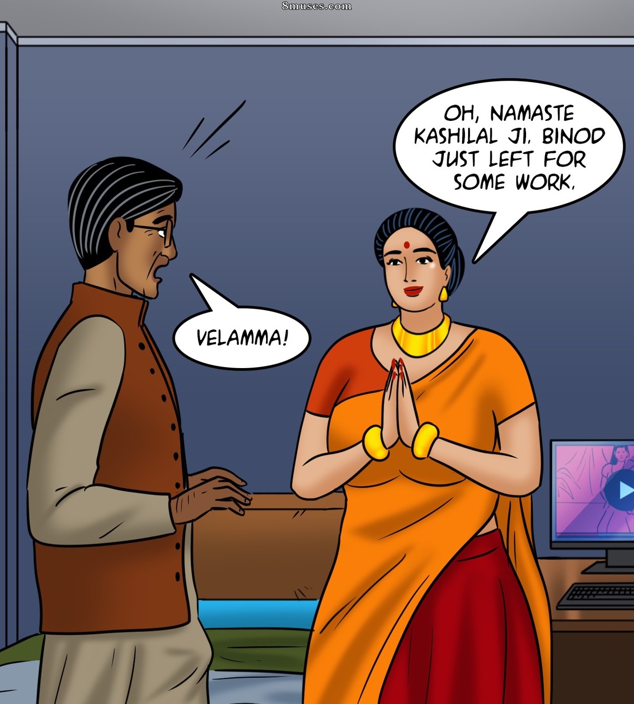 Velamma - Issue 111 - A Tale of Sexpectators - Page 42