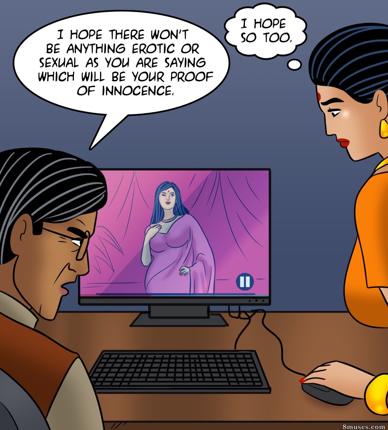 Velamma - Issue 111 - A Tale of Sexpectators - Page 57