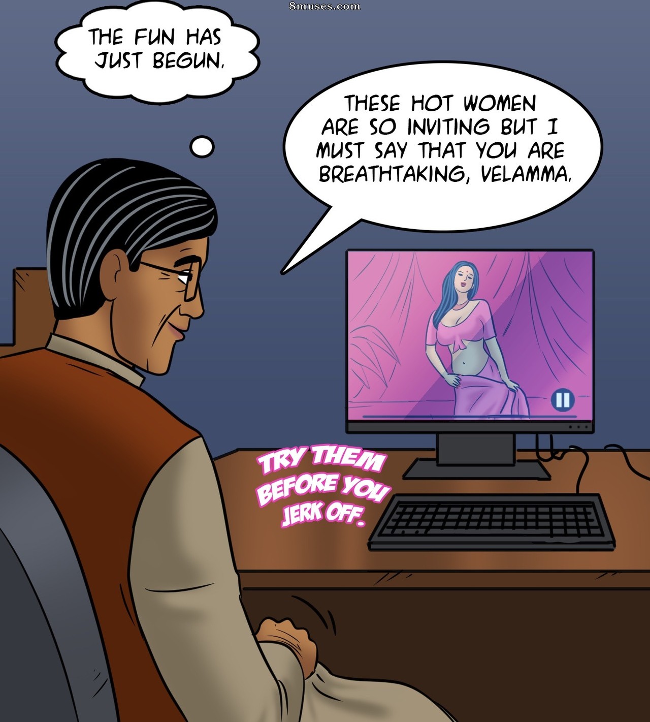 Velamma - Issue 111 - A Tale of Sexpectators - Page 61