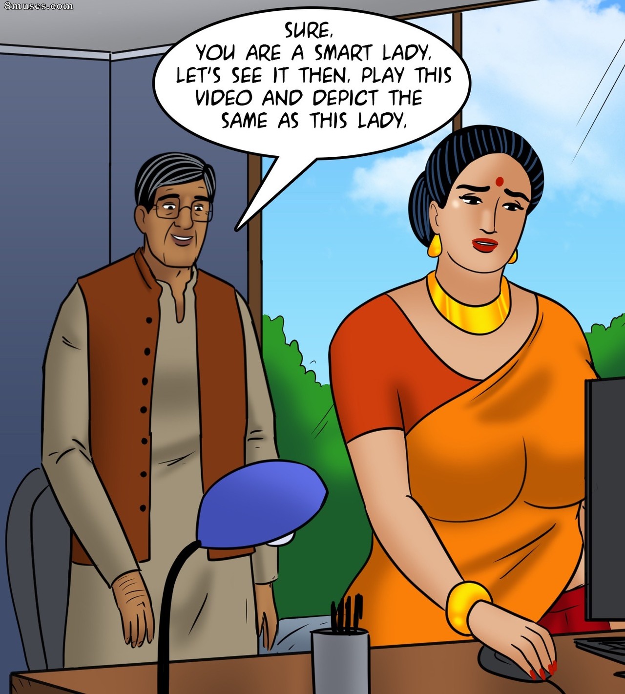 Velamma - Issue 111 - A Tale of Sexpectators - Page 56