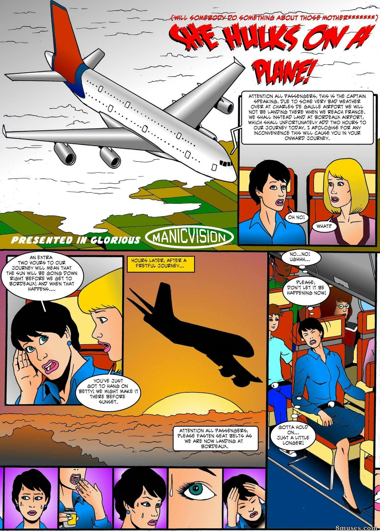 Manic Comics - Avion - Page 1