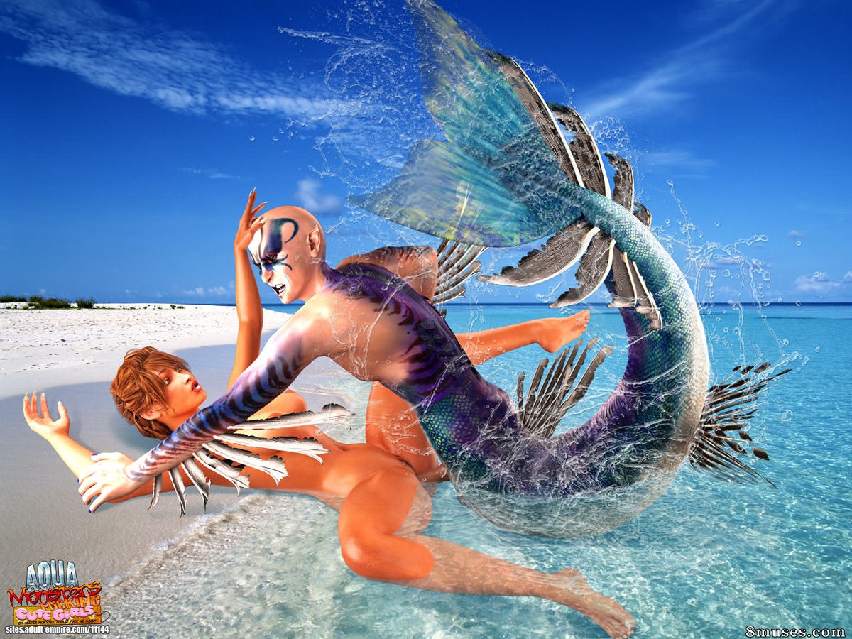 Aqua Monsters Fucking Cute Girls - Aquaman of the Caribbean - Page 26