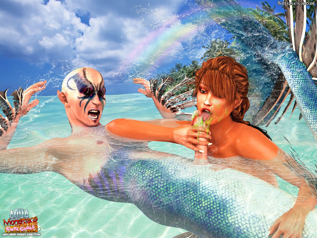 Aqua Monsters Fucking Cute Girls - Aquaman of the Caribbean - Page 32