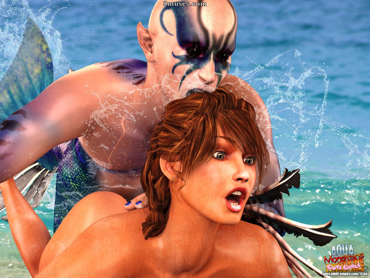 Aqua Monsters Fucking Cute Girls - Aquaman of the Caribbean - Page 29