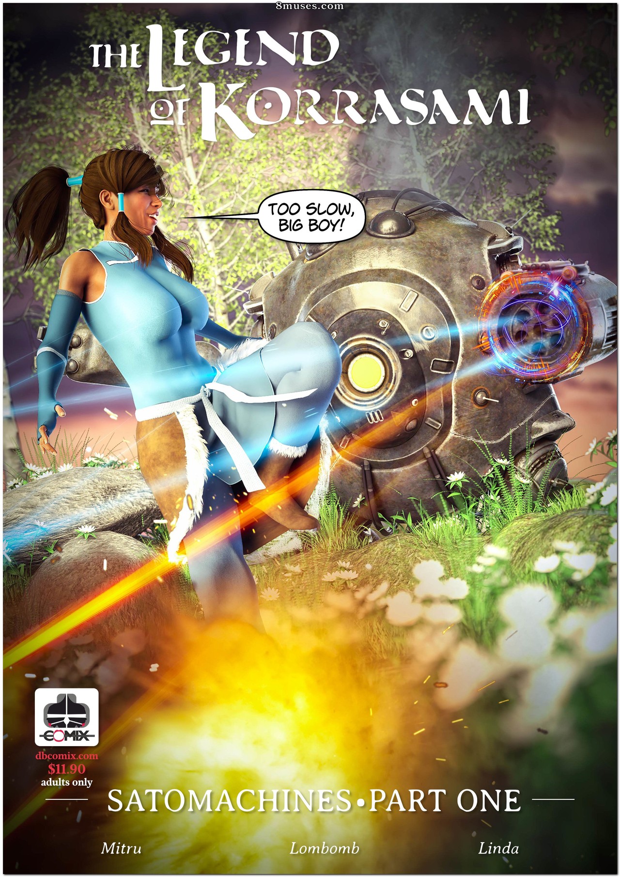 DBComix - Deviant Bondage Comics - The Legend of Korrasami - Satomachines - Page 29