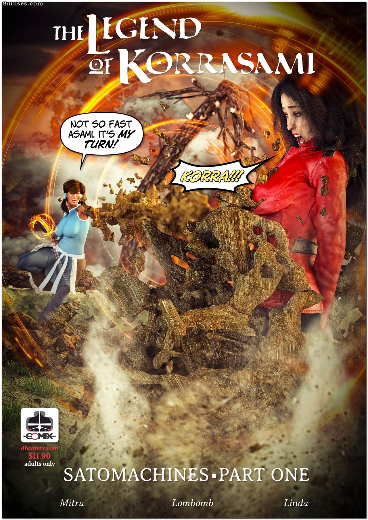 DBComix - Deviant Bondage Comics - The Legend of Korrasami - Satomachines - Page 30