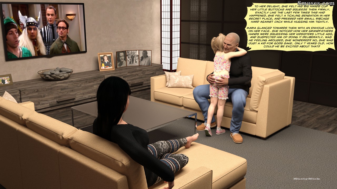 Weekend with the grandparents comic porn