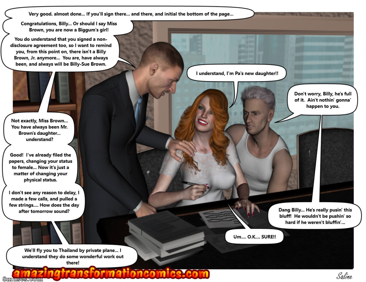 Farmer Brown's New Daughter - Issue 4 - Page 124