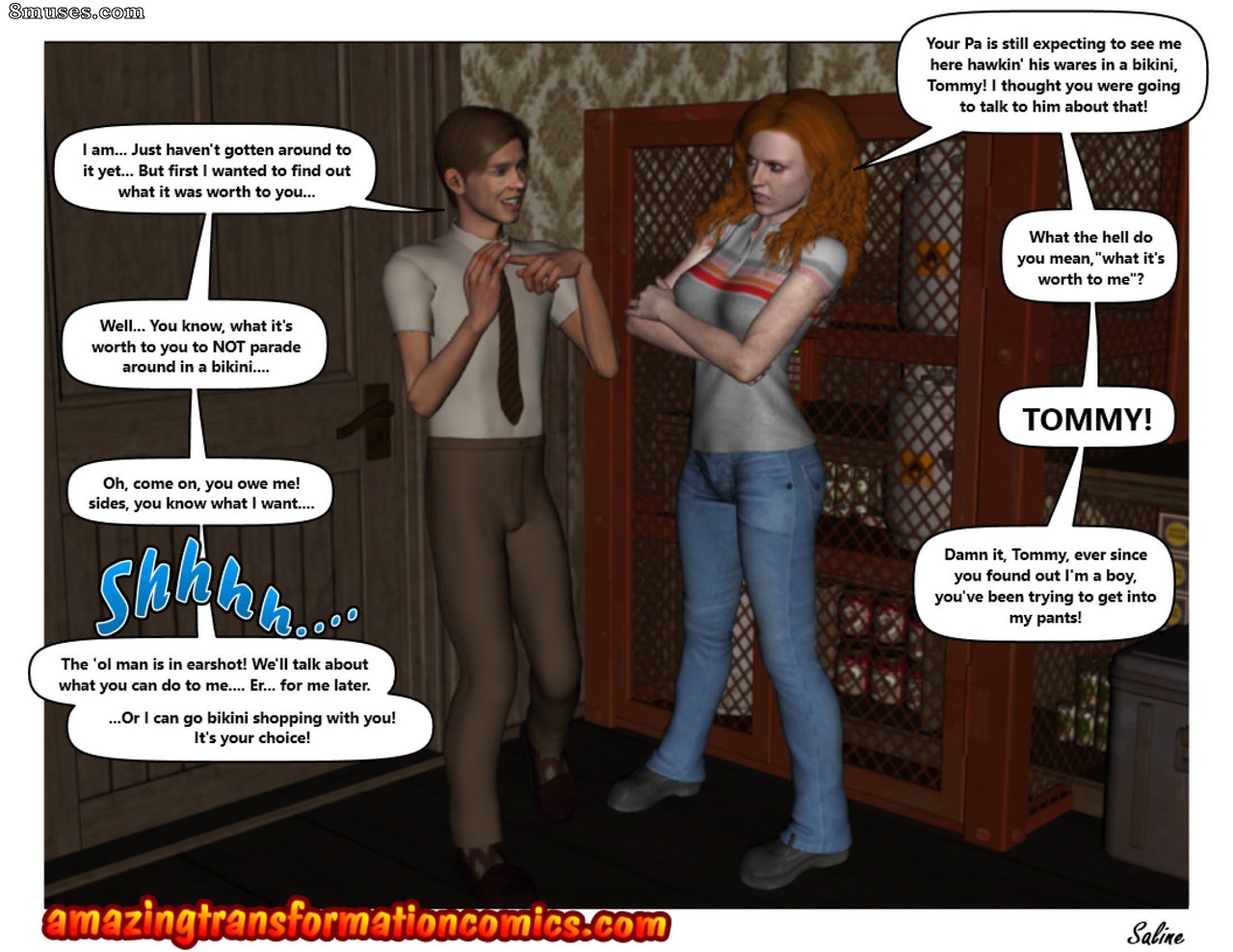 Farmer Brown's New Daughter - Issue 4 - Page 37